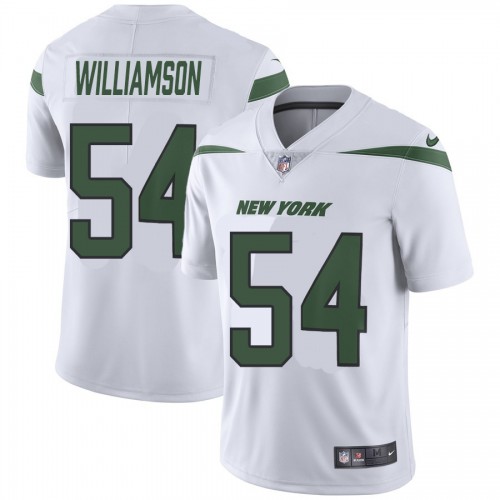 New York Jets #54 Avery Williamson White Youth Stitched Vapor Untouchable Limited Jersey Youth