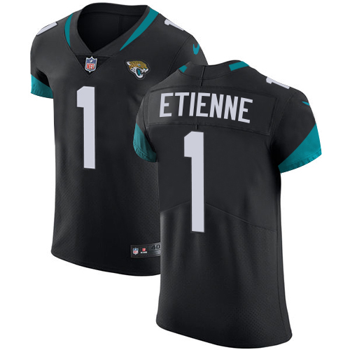 Jaguars #1 Travis Etienne Black Team Color Men's Stitched Vapor Untouchable Elite Jersey
