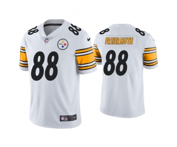Men's Youth Women's Pittsburgh Steelers #88 Pat Freiermuth Vapor Limited White Jersey
