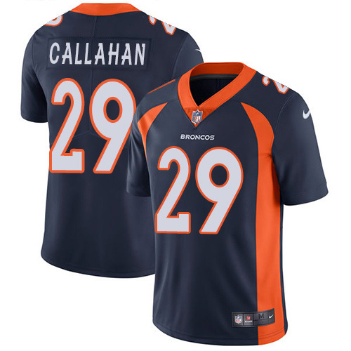 Denver Broncos #29 Bryce Callahan Navy Blue Alternate Men's Stitched Vapor Untouchable Limited Jersey Men's