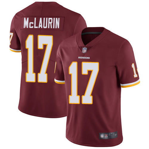 Commanders #17 Terry McLaurin Burgundy Red Team Color Men's Stitched Vapor Untouchable Limited Jersey