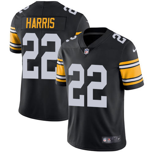 Steelers #22 Najee Harris Black Alternate Youth Stitched Vapor Untouchable Limited Jersey