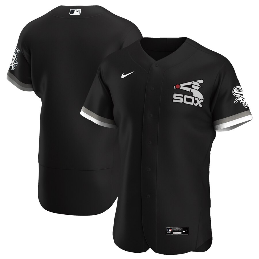 Chicago White Sox Men's Black Alternate 2020 Authentic Team Jersey