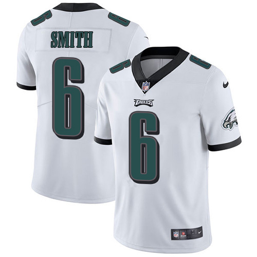 Eagles #6 DeVonta Smith White Men's Stitched Vapor Untouchable Limited Jersey