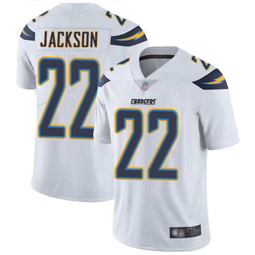 Los Angeles Chargers #22 Justin Jackson White Men's Stitched Vapor Untouchable Limited Jersey Men's