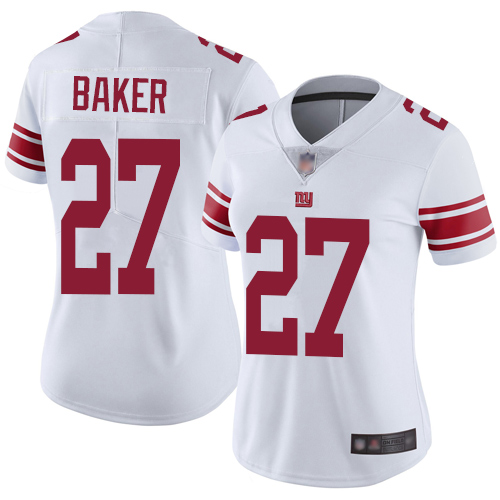 New York Giants #27 Deandre Baker White Women's Stitched Vapor Untouchable Limited Jersey Womens
