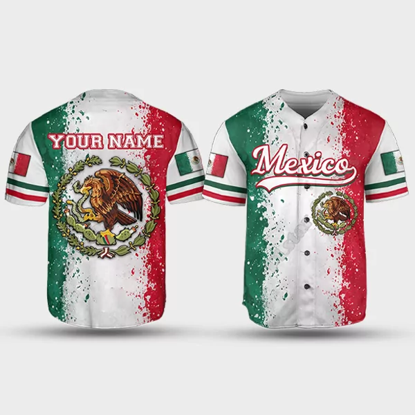 Mexico 2023 World Baseball Classic Men Baseball Jersey – White