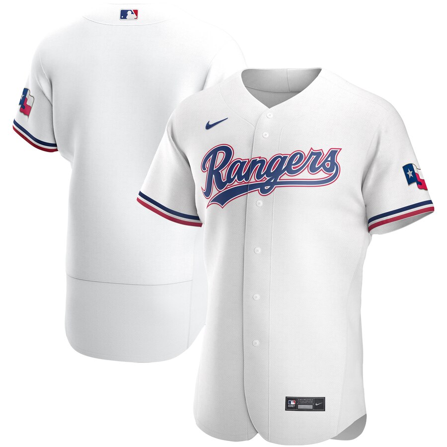 Texas Rangers Men's White Home 2020 Authentic Jersey