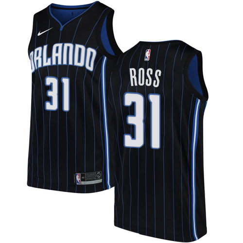 Orlando Magic #31 Terrence Ross Black Womens Swingman Statement Edition Jersey Womens