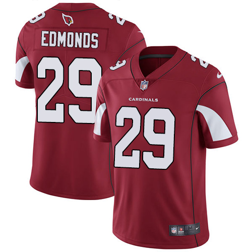 Arizona Cardinals #29 Chase Edmonds Red Team Color Men's Stitched Vapor Untouchable Limited Jersey Men's