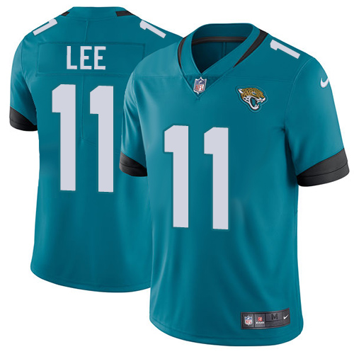 Jacksonville Jaguars #11 Marqise Lee Teal Green Alternate Men's Stitched Vapor Untouchable Limited Jersey Men's