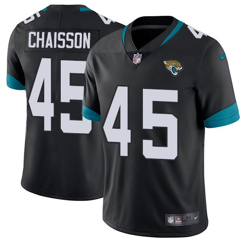 Jacksonville Jaguars #45 K'Lavon Chaisson Black Team Color Men's Stitched Vapor Untouchable Limited Jersey Men's
