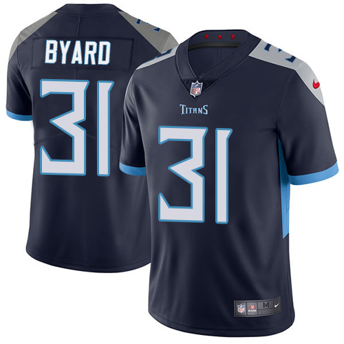 Tennessee Titans #31 Kevin Byard Navy Blue Team Color Men's Stitched Vapor Untouchable Limited Jersey Men's