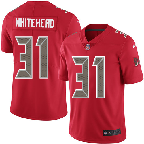 Tampa Bay Buccaneers #31 Jordan Whitehead Red Men's Stitched Limited Rush Jersey Men's