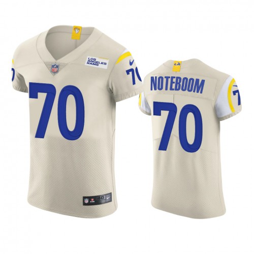 Los Angeles Los Angeles Rams #70 Joseph Noteboom Men's Vapor Elite Player Jersey - Bone Men's