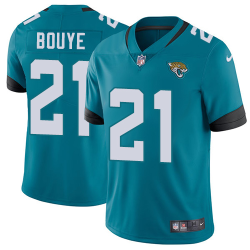 Jacksonville Jaguars #21 A.J. Bouye Teal Green Alternate Youth Stitched Vapor Untouchable Limited Jersey Youth