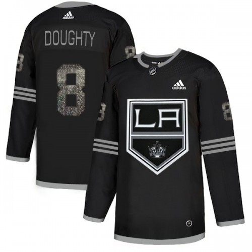Adidas Los Angeles Kings #8 Drew Doughty Black Authentic Classic Stitched Jersey Men's