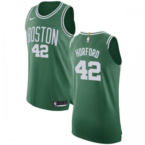 Boston Celtics #42 Al Horford Green Authentic Icon Edition Jersey Mens