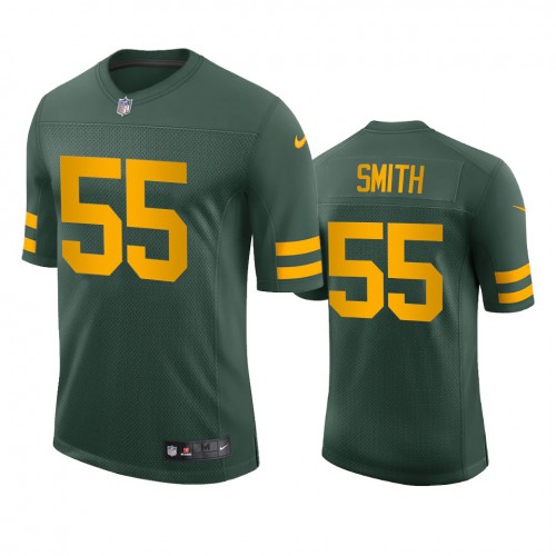 Green Bay Green Bay Packers #55 Za'Darius Smith Men's Alternate Vapor Limited Player Jersey - Green Men's