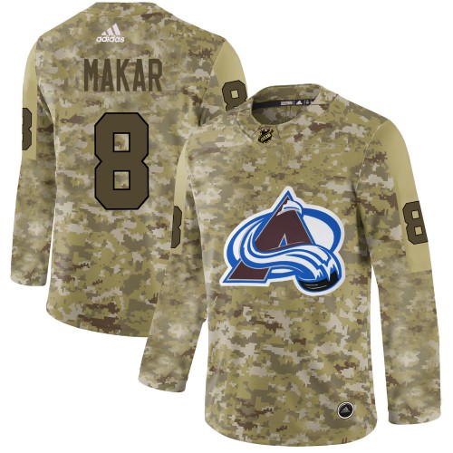 Adidas Colorado Avalanche #8 Cale Makar Camo Authentic Stitched Jersey Men's
