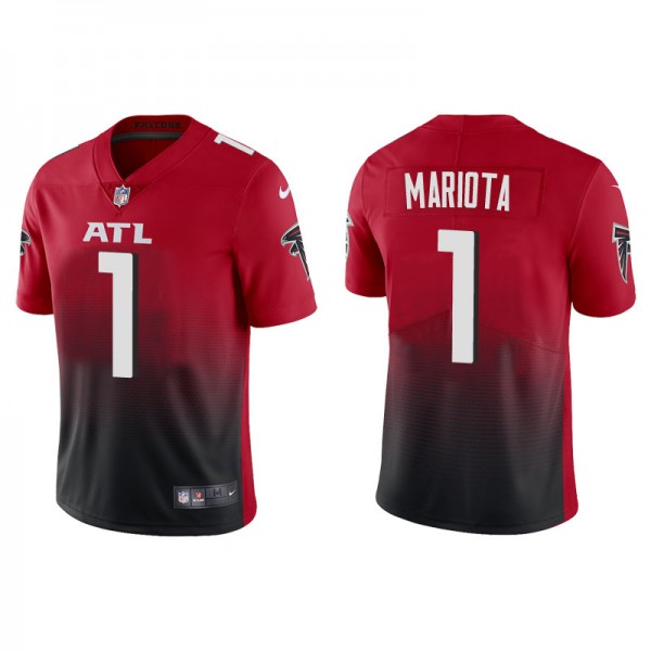 Youth Atlanta Falcons #1 Marcus Mariota Red Vapor Untouchable Limited Stitched Jersey