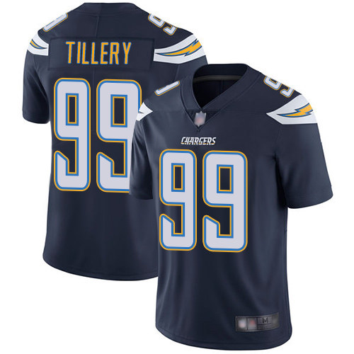 Los Angeles Chargers #99 Jerry Tillery Navy Blue Team Color Youth Stitched Vapor Untouchable Limited Jersey Youth