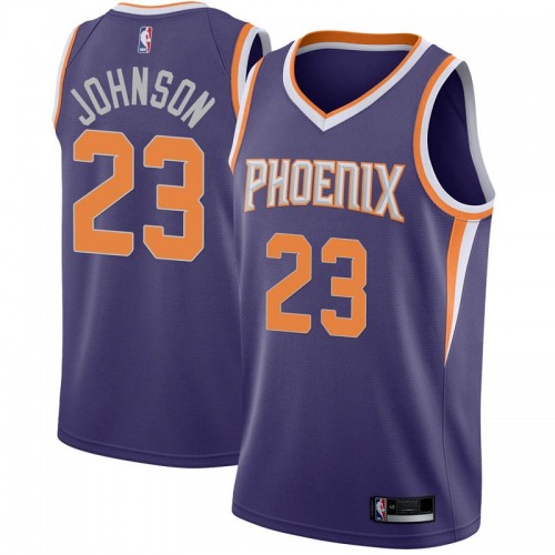 Phoenix Suns #23 Cameron Johnson Purple Womens Swingman Icon Edition Jersey Womens