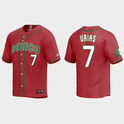 Julio Urias Mexico Baseball 2023 World Baseball Classic Replica Jersey – Red
