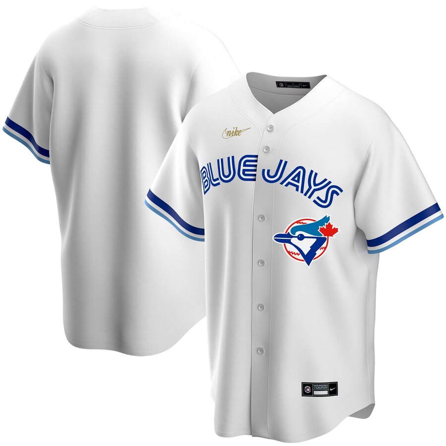 Toronto Blue Jays Home Cooperstown Collection Team Jersey White