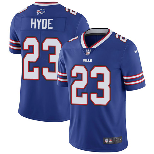 Buffalo Bills #23 Micah Hyde Royal Blue Team Color Youth Stitched Vapor Untouchable Limited Jersey Youth