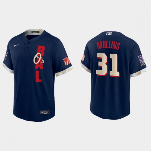 Baltimore Baltimore Orioles #31 Cedric Mullins 2021 All Star Game Fan's Version Navy Jersey Men's