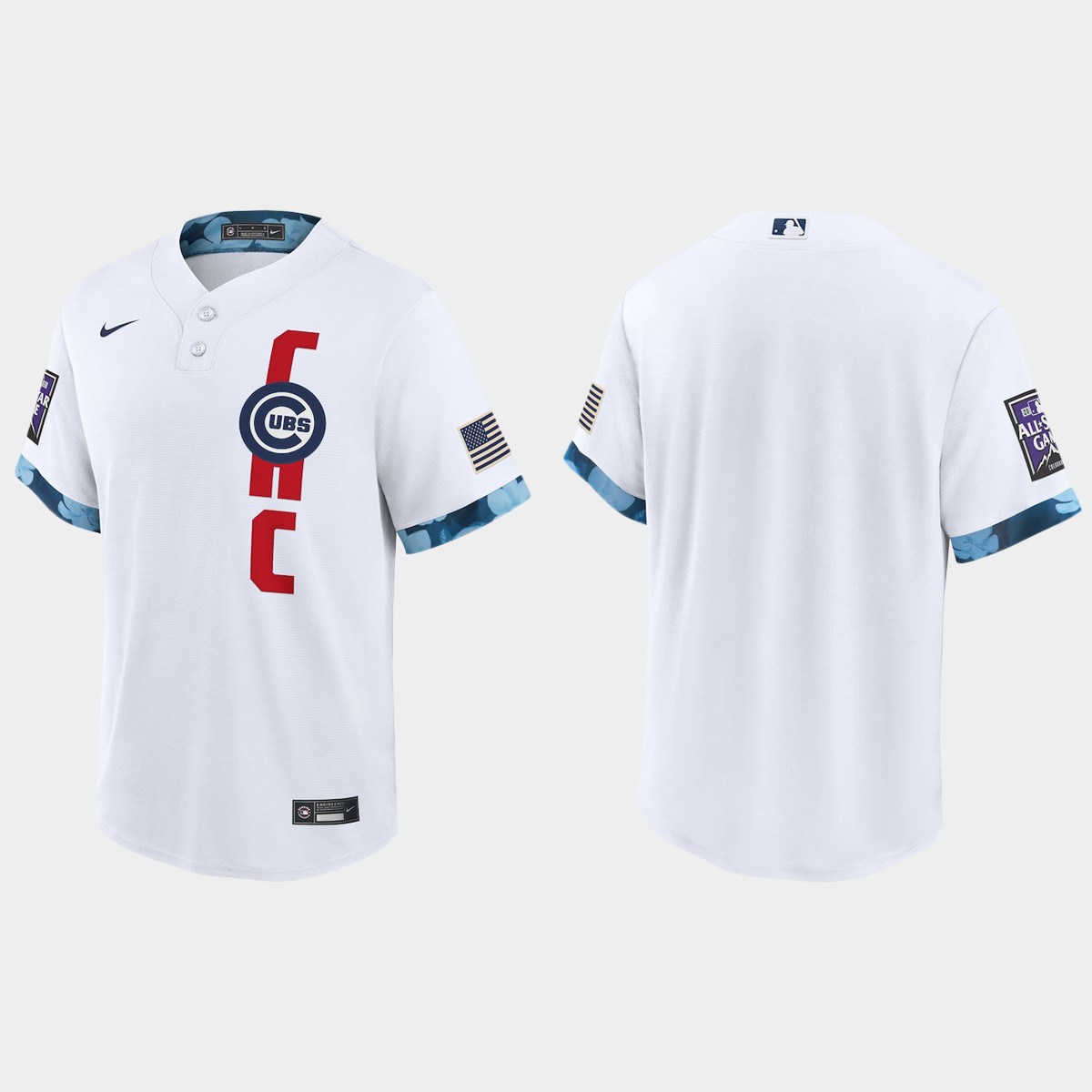 Chicago Cubs 2021 All Star Game Fan's Version White Jersey