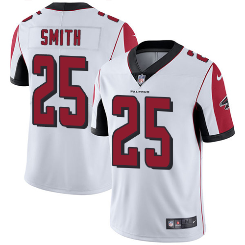 Atlanta Falcons #25 Ito Smith White Men's Stitched Vapor Untouchable Limited Jersey Men's