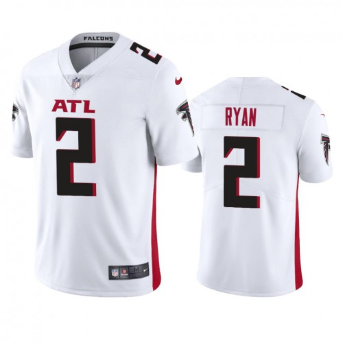 Atlanta Atlanta Falcons #2 Matt Ryan Men's White 2020 Vapor Untouchable Limited Jersey Men's