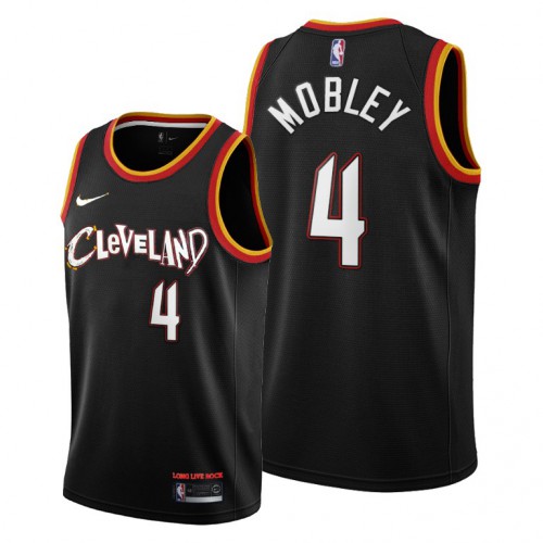 Cleveland Cleveland Cavaliers #4 Evan Mobley Womens Black Jersey Womens