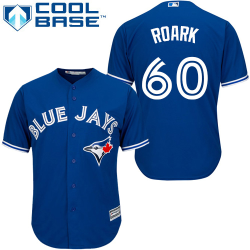 Toronto Blue Jays #60 Tanner Roark Blue New Cool Base Stitched Youth Jersey Youth