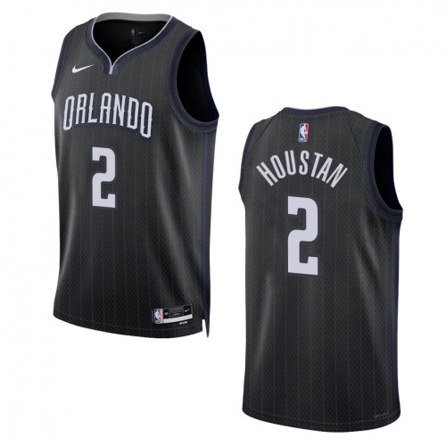 Orlando Orlando Magic #2 Caleb Houstan Unisex Black 2022-23 Swingman Jersey - City Edition Mens