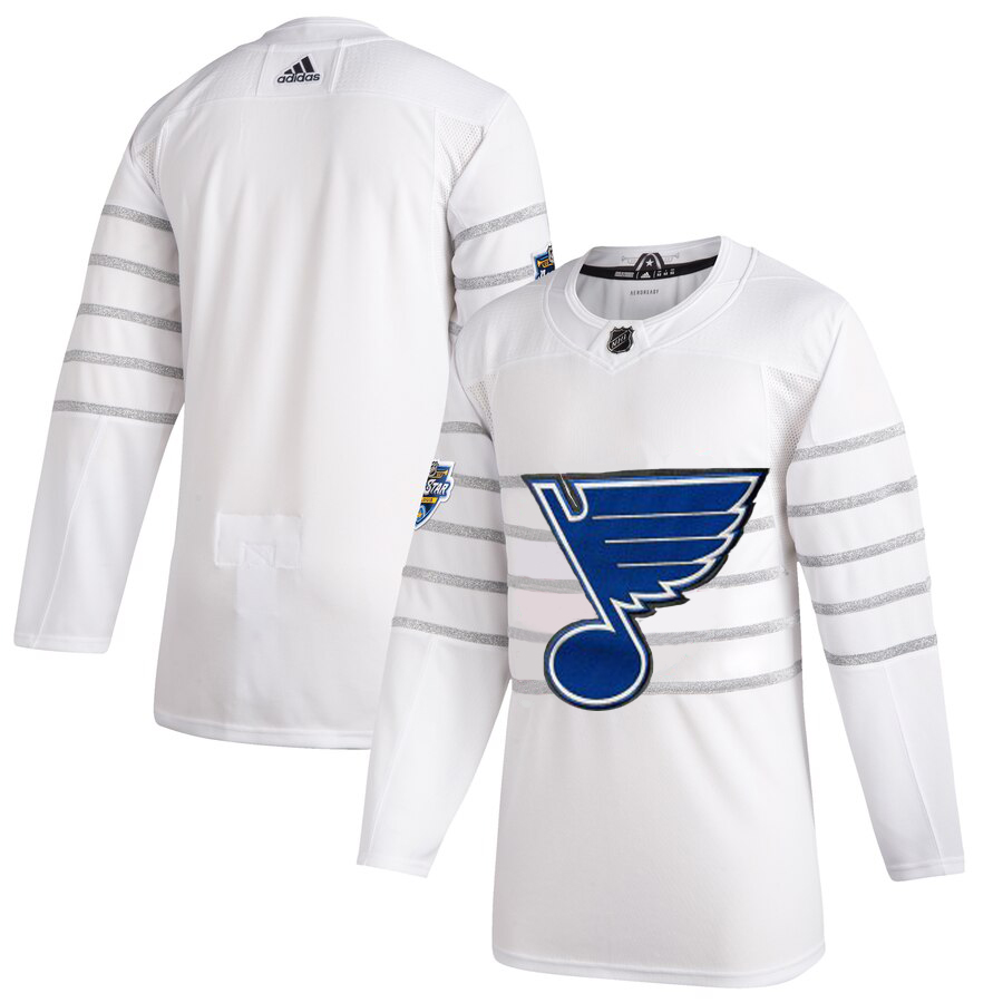 Men's St. Louis Blues Adidas White 2020 All-Star Game Authentic Jersey