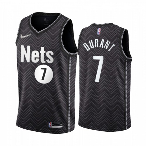 Brooklyn Brooklyn Nets #7 Kevin Durant Black Womens Swingman 2020-21 Earned Edition Jersey Womens