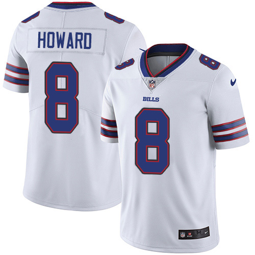 Buffalo Buffalo Bills #8 O. J. Howard White Youth Stitched Vapor Untouchable Limited Jersey Youth