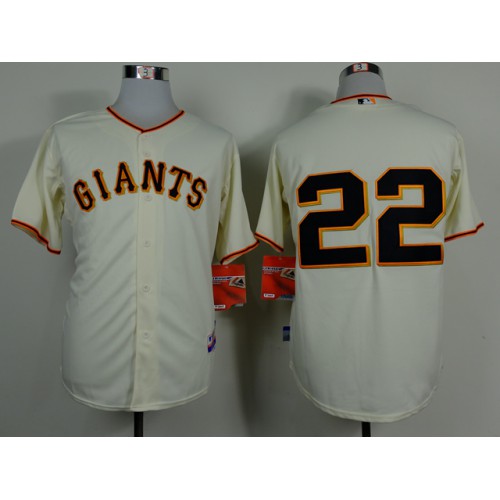 San Francisco Giants #22 Will Clark Cream Home Cool Base Stitched Jersey Men's