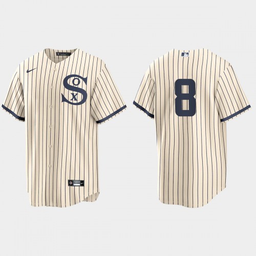 Chicago Chicago White Sox #8 Bo Jackson Men's White 2021 Field of Dreams Game Jersey Men's