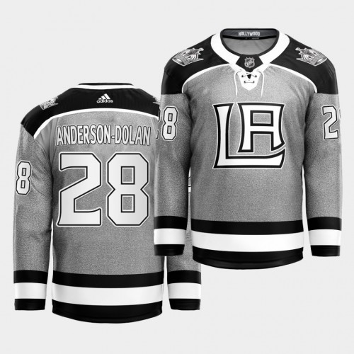 Adidas Los Angeles Kings #28 Jaret Anderson-Dolan 2021 City Concept Stitched Jersey - Black Men's