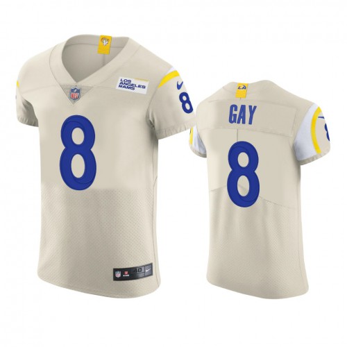 Los Angeles Los Angeles Rams #8 Matt Gay Men's Vapor Elite Player Jersey - Bone Men's
