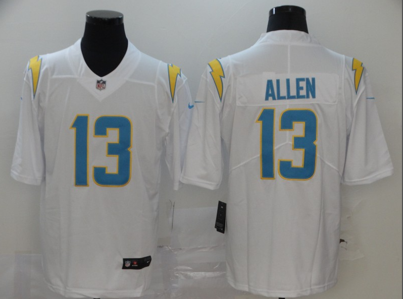 Men's Youth Women's Los Angeles Chargers #13 Keenan Allen White Vapor Untouchable Limited Stitched Jersey