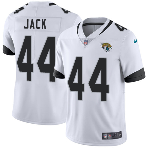 Jacksonville Jaguars #44 Myles Jack White Youth Stitched Vapor Untouchable Limited Jersey Youth