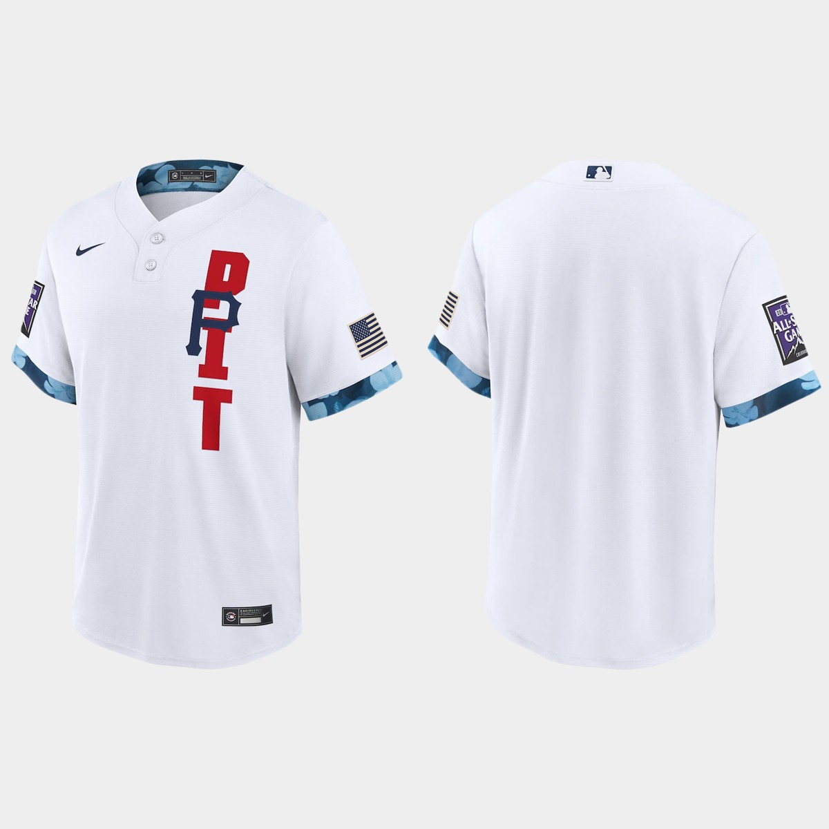 Pittsburgh Pirates 2021 All Star Game Fan's Version White Jersey