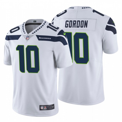 Seattle Seahawks #10 Josh Gordon White Men's Vapor Untouchable Limited Jersey Men's