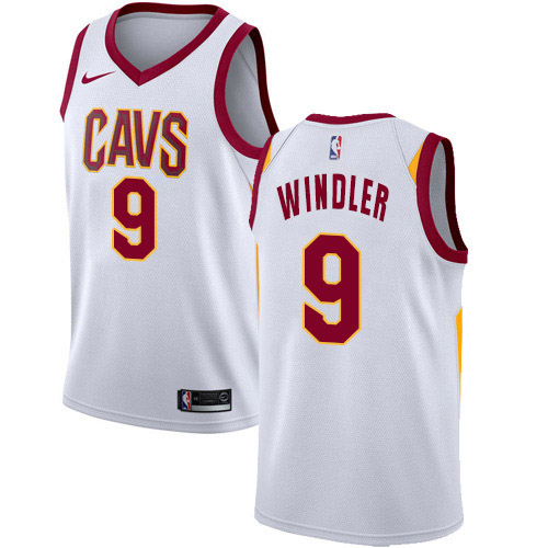 Cleveland Cavaliers #9 Dylan Windler White Swingman Association Edition Jersey Mens