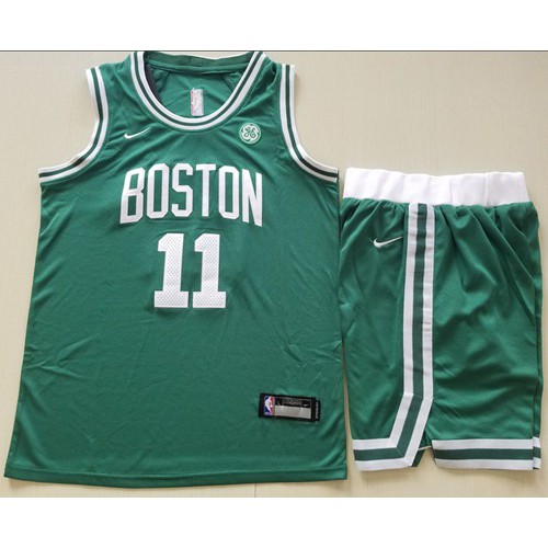 Boston Celtics #11 Kyrie Irving Green A Set Youth Swingman Icon Edition Jersey Youth